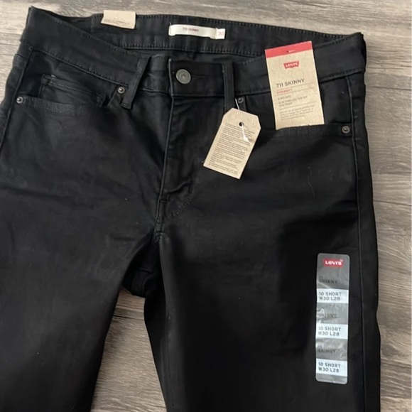 Levi's Women's 711 Skinny Jeans size 10 W30L28 - Picture 6 of 9